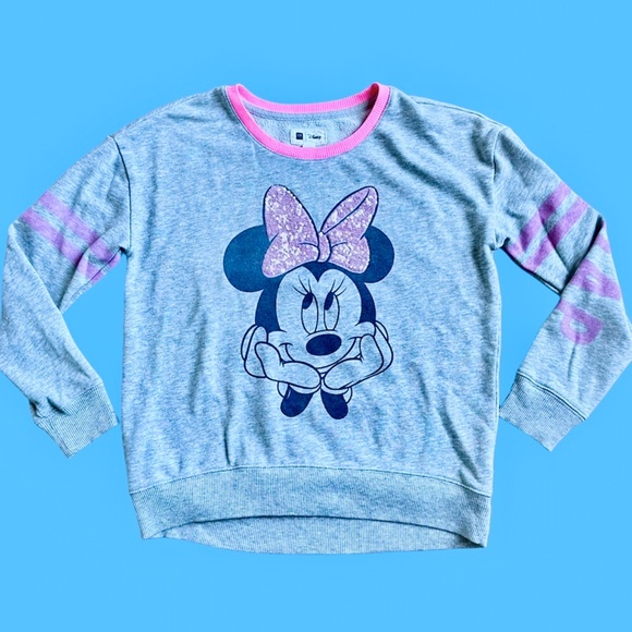 Gap girls Minnie embroidered sweatshirt - Picture 8 of 16